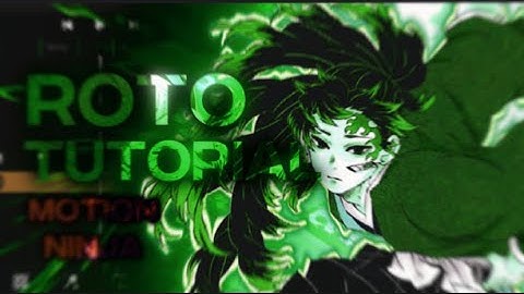 Smooth Roto Tutorial Like me || Motion ninja ||