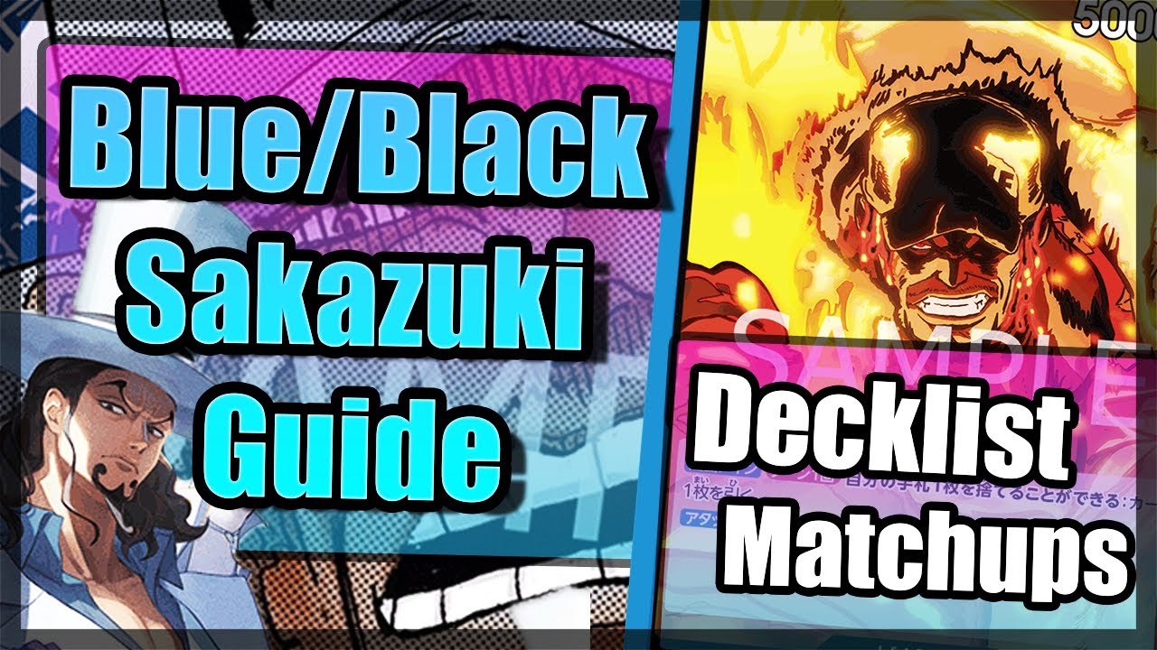 How to Play The ULTIMATE Navy Deck - Blue/Black Sakazuki