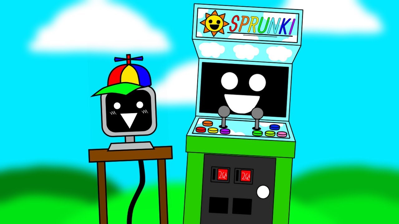 :Sprunki: Mr.Fun Computer and Mr.Fun Arcade NORMAL sounds - YouTube