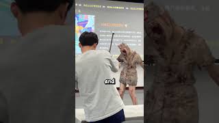 Lady Competes in Halloween Contest (@happyvalleyold) #shorts