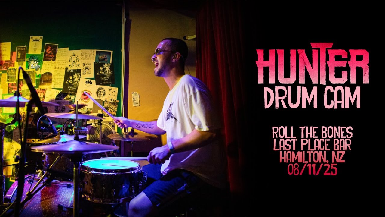 Hunter Drum Cam | Last Place Bar, Hamilton NZ [08/11/25] - YouTube