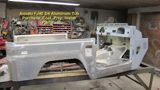 Aqualu 34 Aluminum Tub For 78 Fj40 Part Ii
