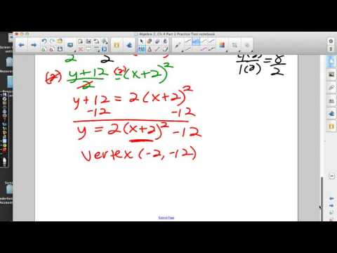 Algebra 2 Chapter