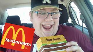 McDonald's NEW Big Arch Burger Review!