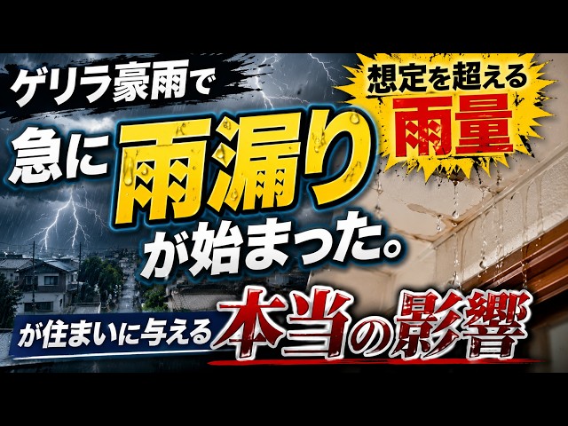 雨に撃たれる☔クロ 25✖️20パネルキャンバス Sudden Leaks During Guerrilla Rainstorms: The Real Impact of
