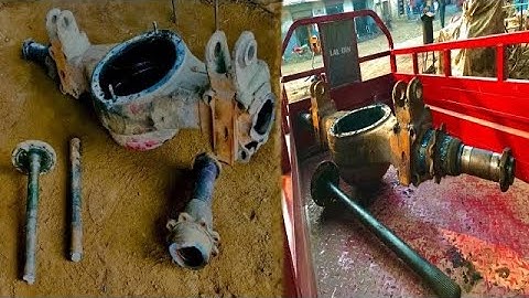 Unique process Truck rear wheel axle housing Broken rebuild [] Amazing Rapairing