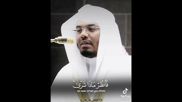 القارئ الشيخ ياسر الدوسري )( الجزاء من القرآن الكريم سبحان الله لا اله الا الله محمد رسول الله 😘