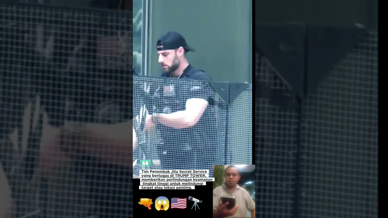 Tim Penembak Jitu Secret Service di TRUMP TOWER 🇺🇸🔫😱