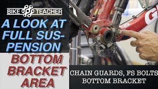 Mountain Bike Chain Guide Protector Bottom Bracket Mount Stabilizer Q