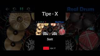 Download Lagu Tipe X - Sst | Real Drum cover #shorts #shortvideo #tipex MP3