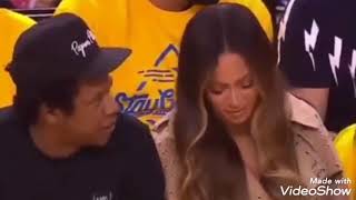 Beyonce angry at woman talking to jay-z