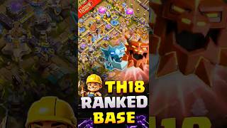 😈 This TH18 Base Got Me Rank #1 In Electro League