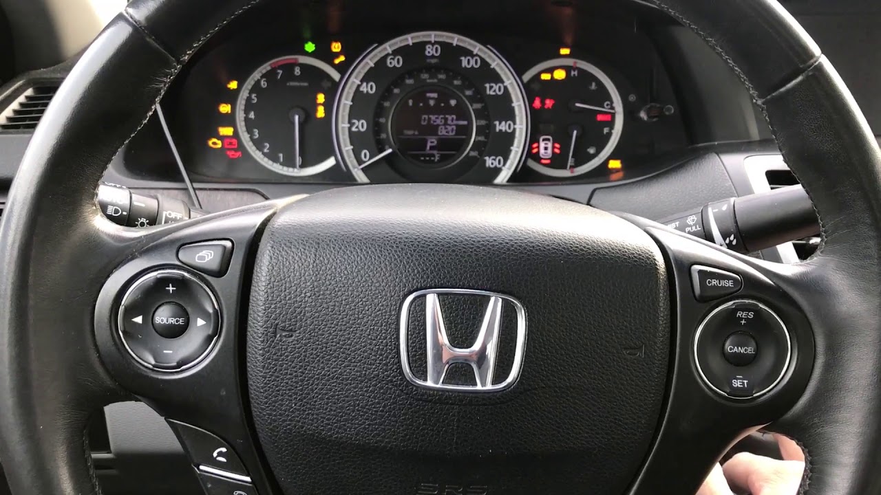 2013 Honda Accord Squeaky Steering Wheel Lock - YouTube