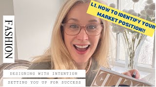 How to identify your market position / pricing architecture and aspirational brands.  