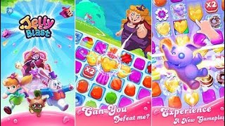 JellyBlast gameplay level 142 candy bomb fever#jellipop #candy screenshot 3
