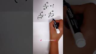 Nice exponents maths problem #maths #tricksandsolutions #education #exponential