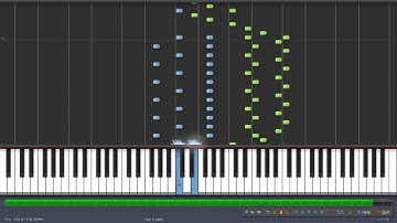 Czerny Exercise 11 from School of Velocity at 75BPM in Synthesia