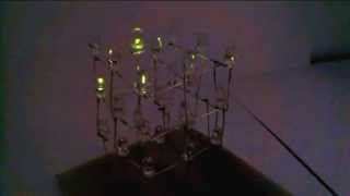 3x3x3 led cube Pic16f690