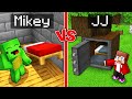 JJ and Mikey NOOB vs PRO Secret House Base Battle in Minecraft - Maizen