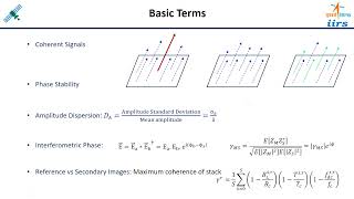 L-9 Multi-Temporal InSAR techniques by Dr. Hari Shankar