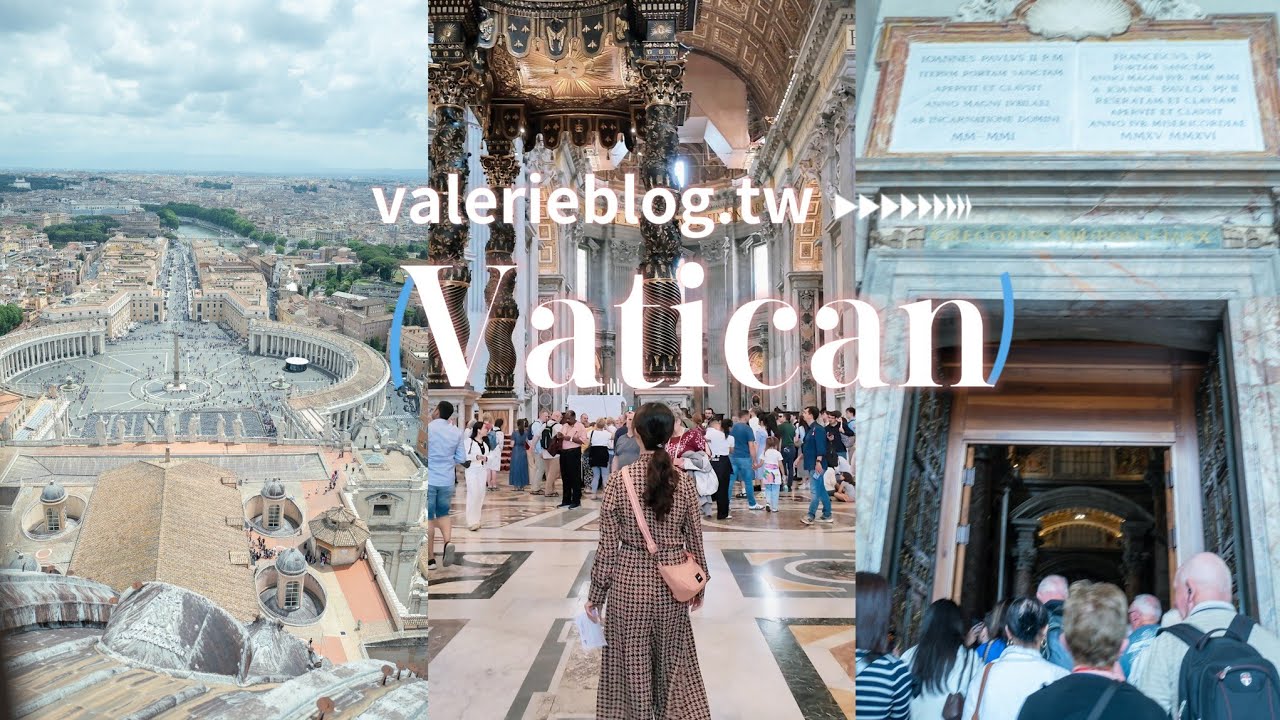 義大利梵蒂岡朝聖每25年開啟的聖彼得大教堂聖門 (請開啟字幕cc) Vatican Holy door Jubilee 2025 如何預約走聖門