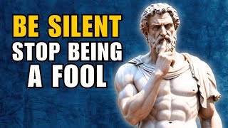 Silence is the height of contempt, 10 Traits of People Who Speak Less - Stoicism