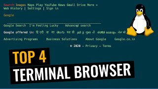 Top 4 Terminal Browsers for Linux in Hindi