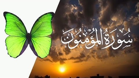 SURAH AL MUMENOON   سورة المؤمنون فضيلة الشيخ سمير عزت حفظه الله