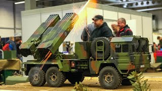 High Detailed Rc Model Tanks, Rc Army Vehicles, Rc Military Trucks, Rc Bridge Laying Tank In Action!