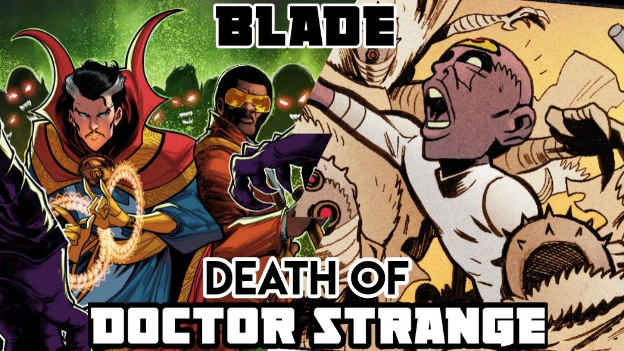 Blade : Death of Doctor Strange (2021)  | Hindi | ComicHind