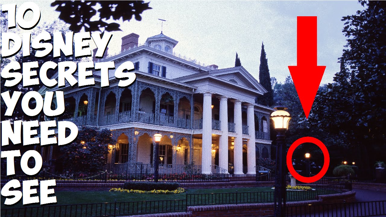 TOP 10 UNHEARD OF DISNEYLAND SECRETS - YouTube