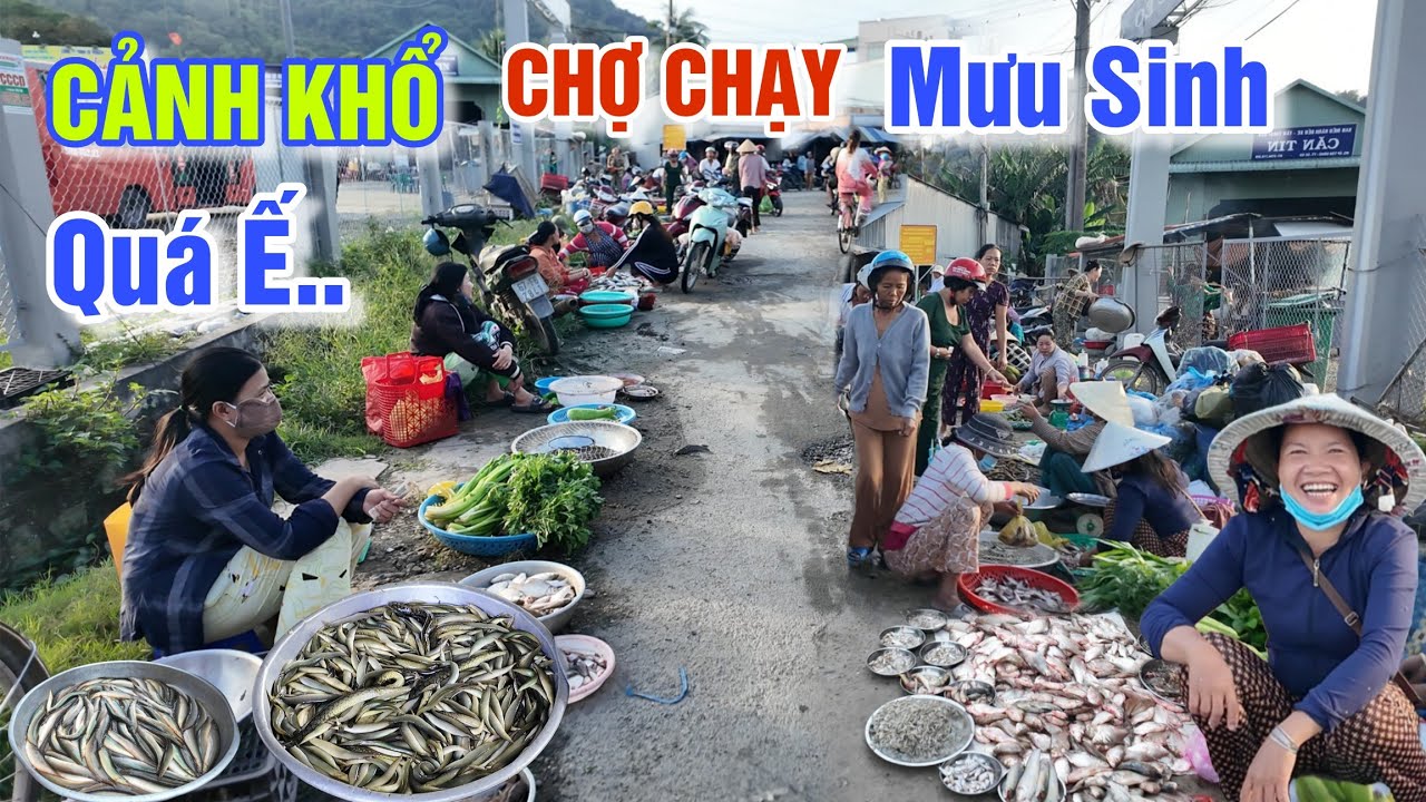 CẢNH KHỔ CUỘC SỐNG CHẠY ĐỂ MƯU SINH - TẾT 2026 TỚI NƠI Ế ẨM CHƯA TỪNG CÓ Ở CHỢ ÓC EO