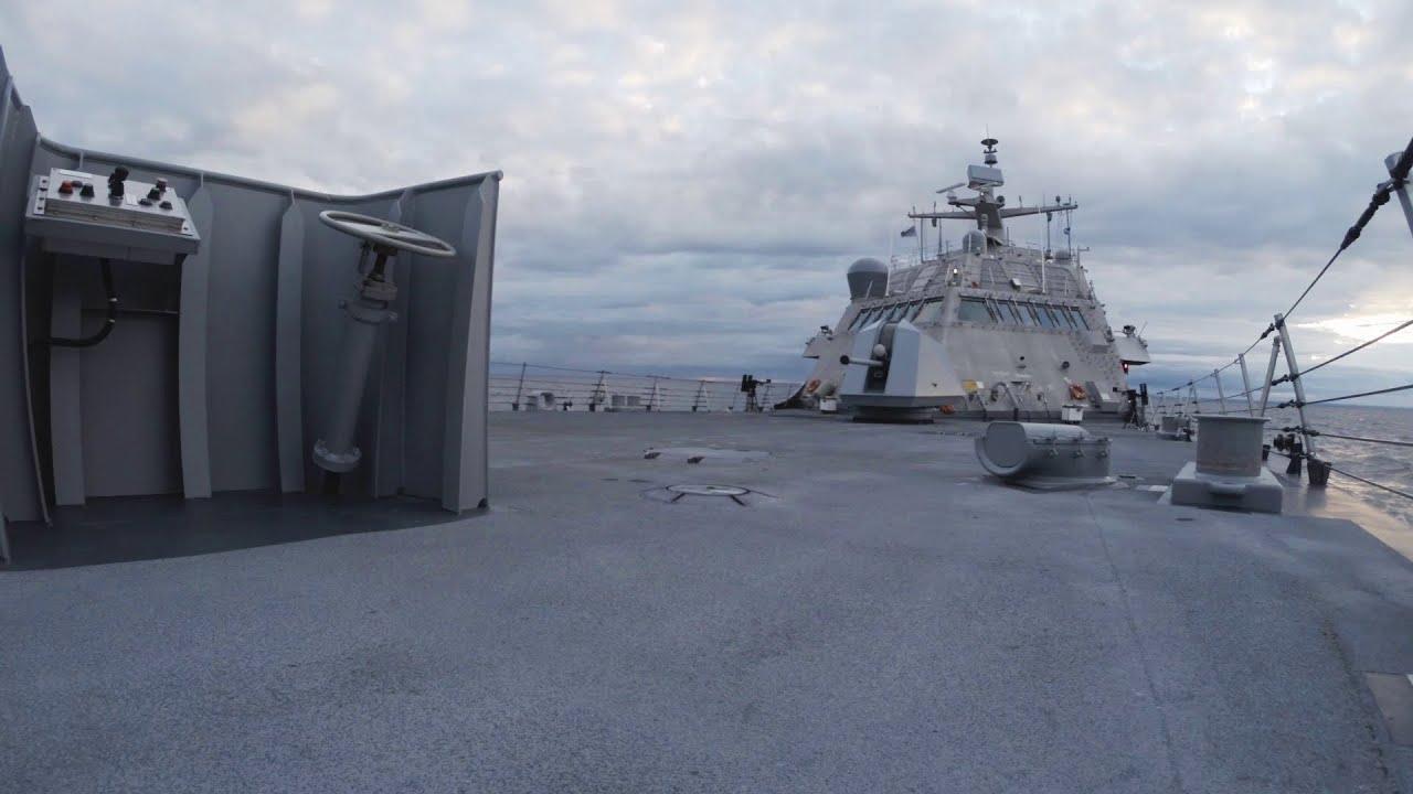 Littoral Combat Ship Builder s Trials YouTube