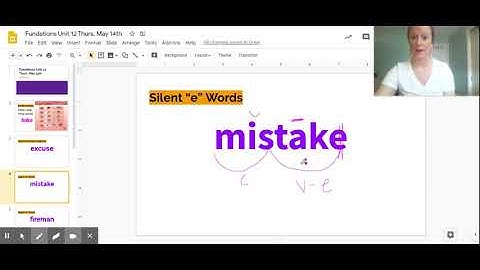 Fundations Unit 12 Thurs. May 14th - Google Slides