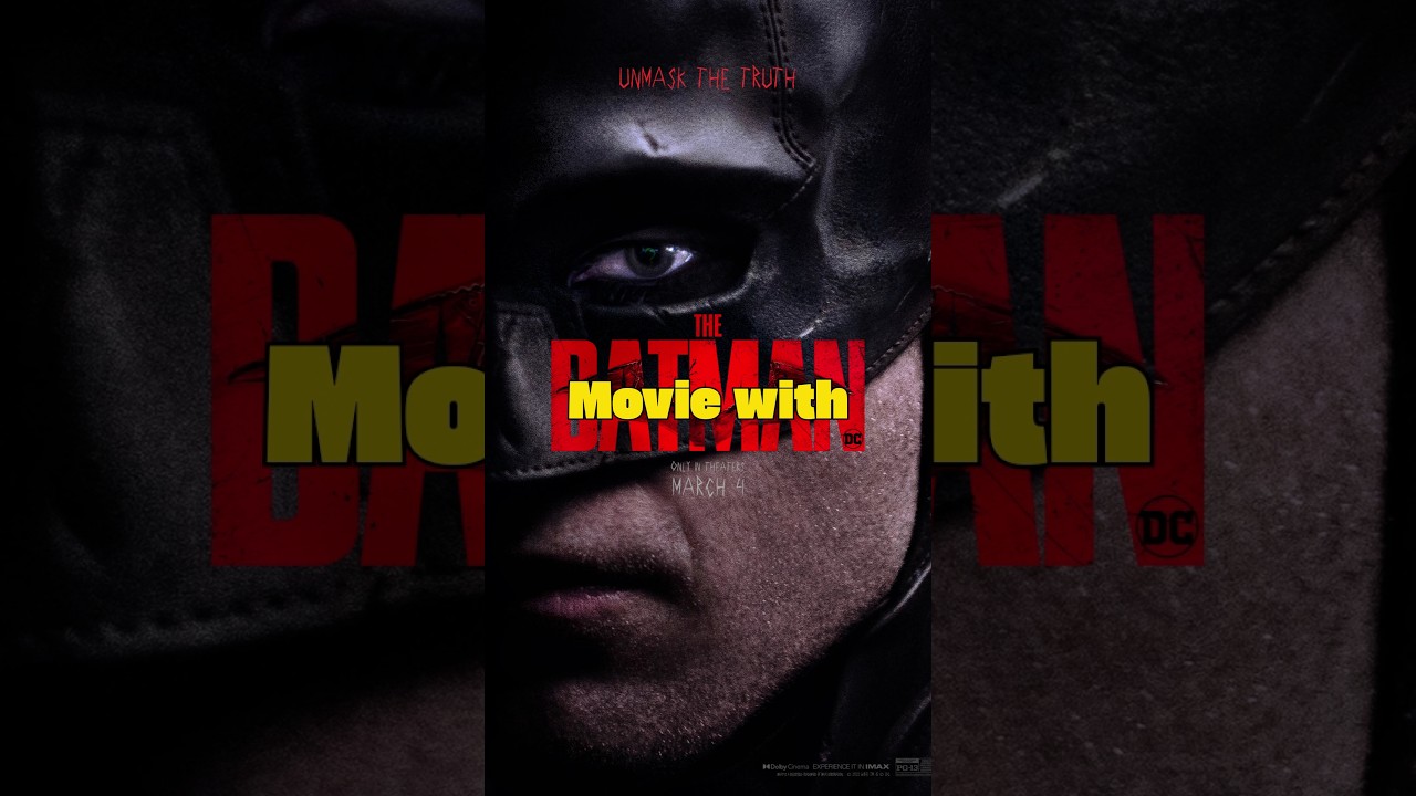 Top 5 Highest Earning Batman movies of all time!!!