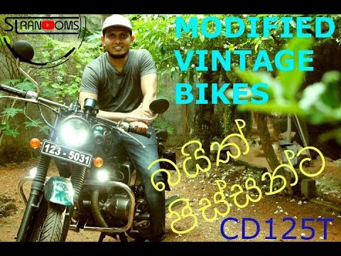 Modified Honda Cd 125t Vintage Bike Youtube