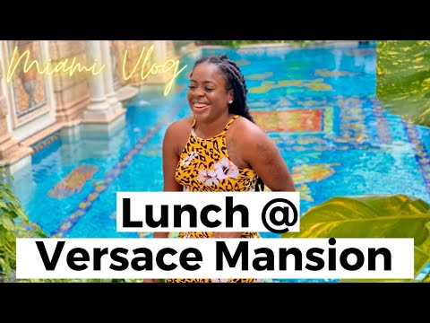 THINGS TO DO IN MIAMI || Lunch at the Versace Mansion || Gianni's at the Villa