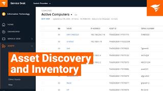 SolarWinds Service Desk Onboarding - 7. Asset Discovery and Inventory