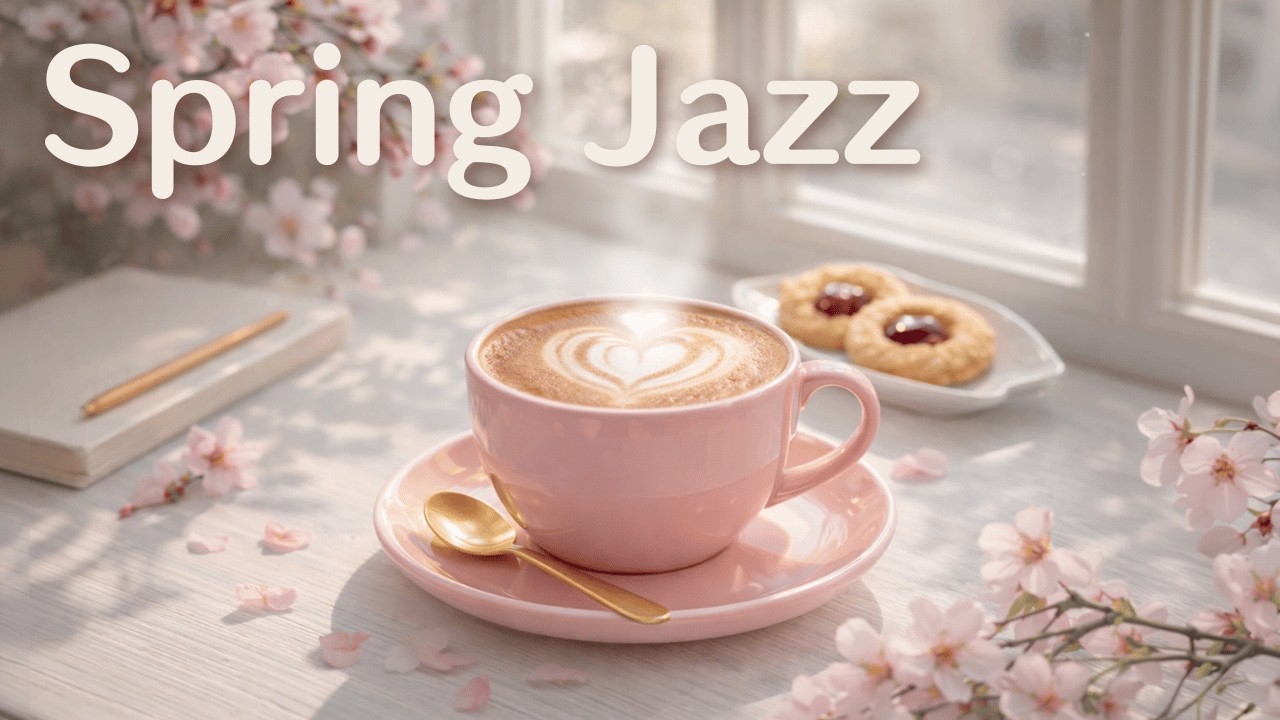 Slow Morning Jazz | Spring Morning Coffee & Bossa Nova Piano (1 Hour)
