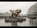 Ref:Z2aw7597Vi4 Dinosaurs take over london for jurassic world: fallen kingdom | jcdecaux uk