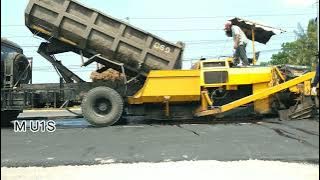 Road Paving With Hot Mix Asphalt
