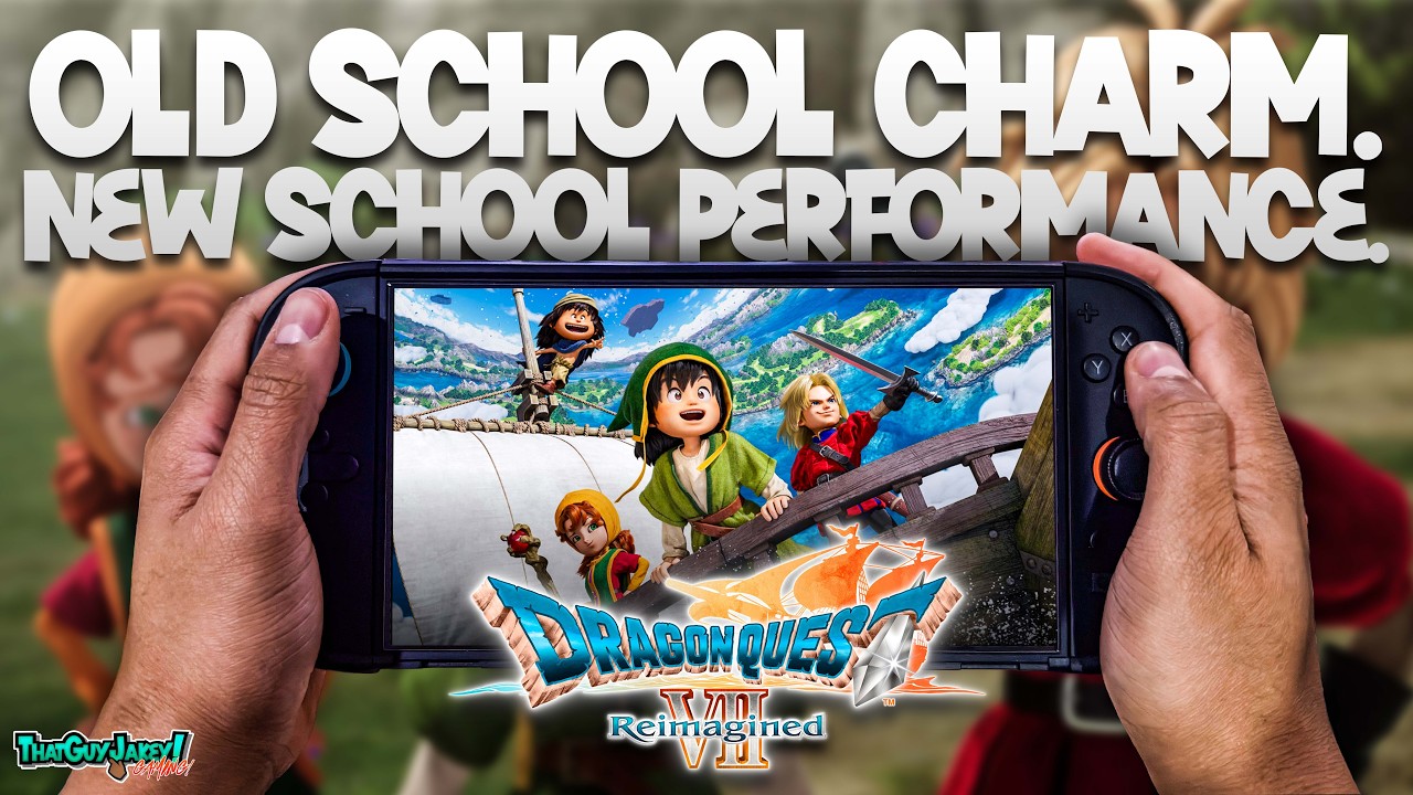 Dragon Quest VII Reimagined – Nintendo Switch 2 Handheld Gameplay