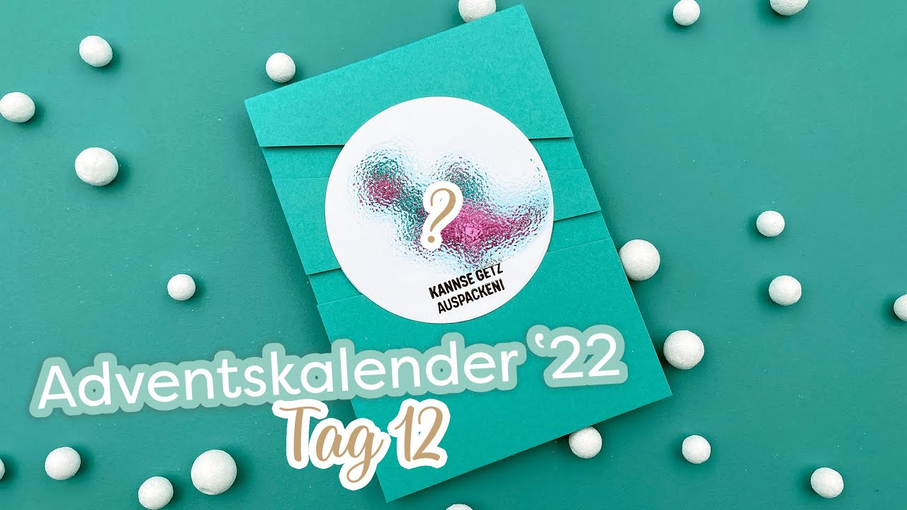 Adventskalender Tag 12 - gespaltene Karte