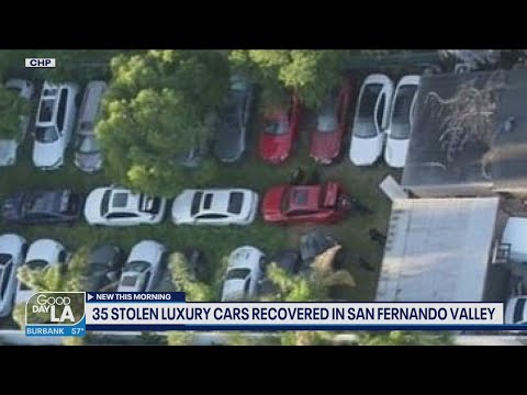 35 stolen luxury