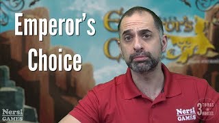 3 Things in 3 Minutes - Emperor's Choice (Preview)