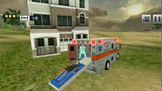 Ambulans&Helikopter #4 - Çocuklar için ambulans oyunu çizgi film videoları , ambulans sesi screenshot 3