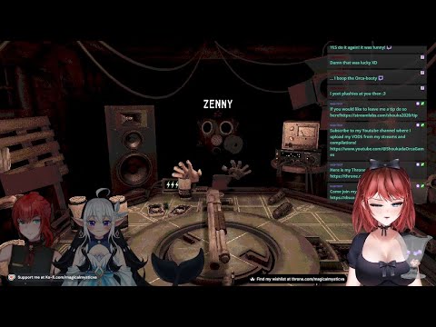 Scarlet, Zenny & Shouka Play Buckshot Roulette~! [VTUBER STREAM FOOTAGE]
