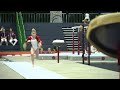 EYOF2013 GYMNASTICS (G) LAURA JURCA (ROU) VAULT