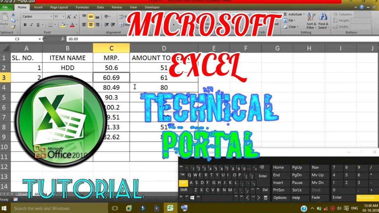 Learn Advance Excel Easily from Basics /Usages of 