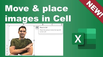 Insert & place images in Cell & options: 2023 new in Excel